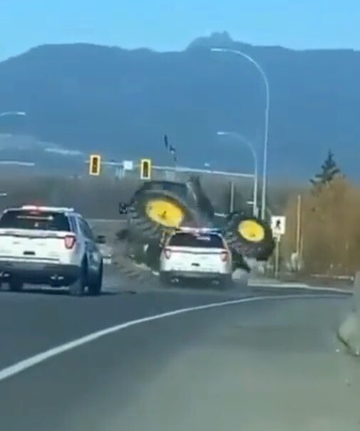 tractor pit maneuver
